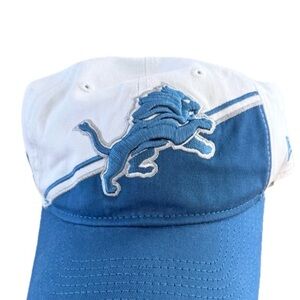 Detroit Lions 9Twenty New Era White Blue NFL Lions Hat